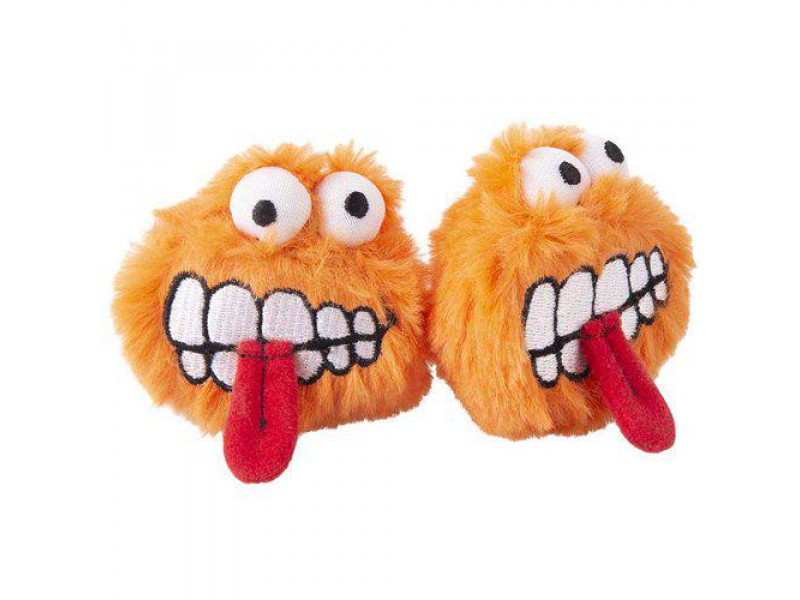 Plush Fluffy Grinz 2-pack - Orange