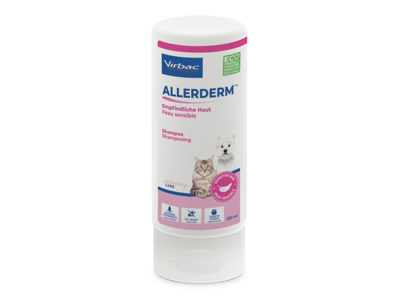 Virbac Allerderm Sensitive Skin Shampoo - 250 ml