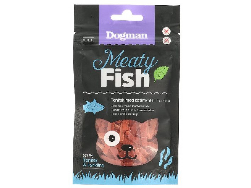 Godis Tonfisk med kattmynta Godis Tonfisk med kattmynta