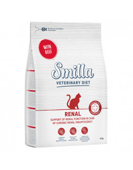 2 x 4 kg Smilla Veterinary Diet till sparpris! - Renal med nötkött