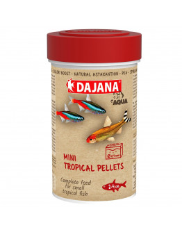 Dajana Mini Tropical Pellets - 250 ml