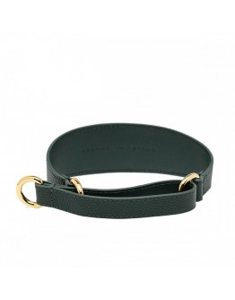 Collar of Sweden Brett Hundhalsband Halvstryp Mörkgrön