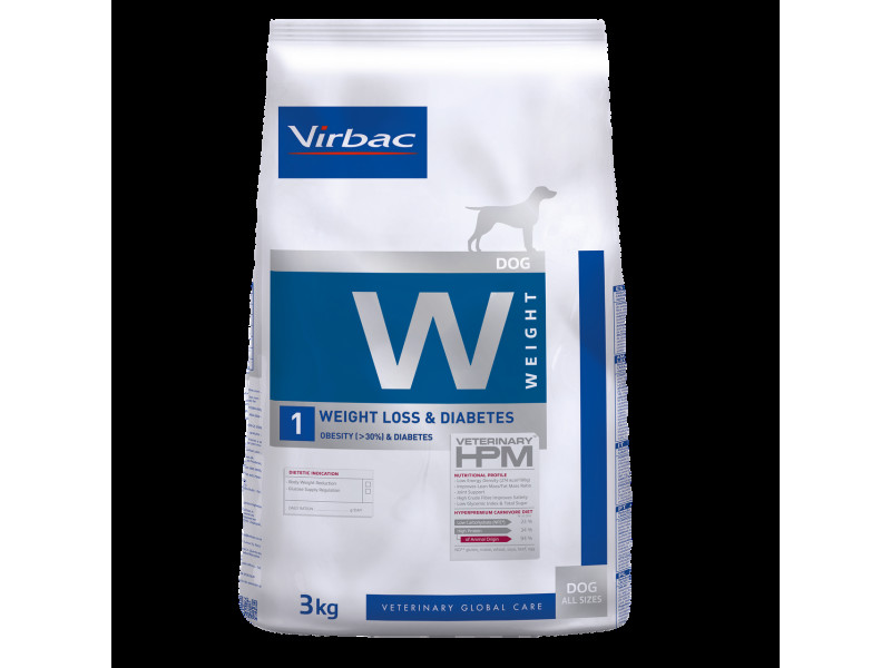 Weight 1 Torrfoder till Hund - 3 kg