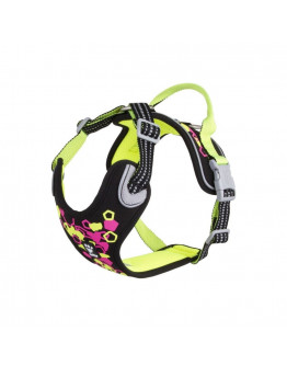 Hurtta Weekend Warrior Hundsele Neon & Svart (80-100 cm)