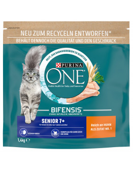 Purina ONE torrfoder katt till sparpris! - Senior 7+ (1,4 kg)