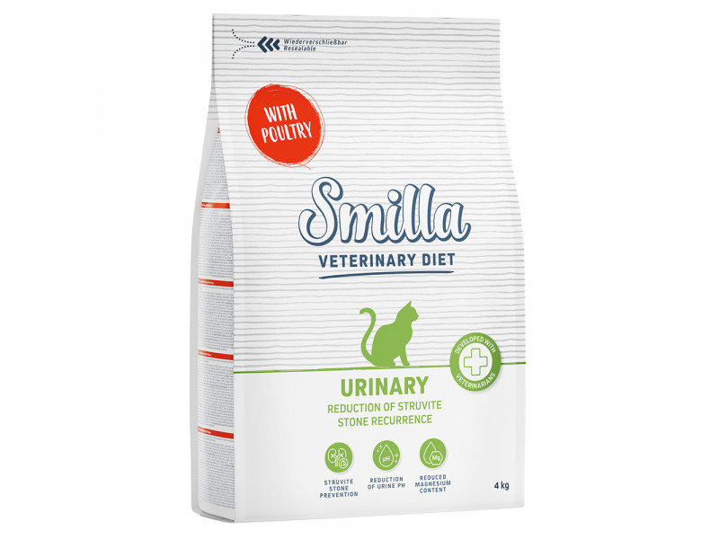 Smilla Veterinary Diet Urinary Poultry - 4 kg