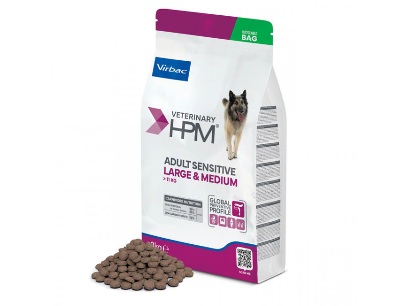 Adult Sensitive Digest Hundfoder Large & Medium - 12 kg