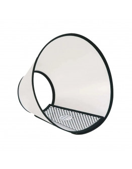 Halskrage Plyschkant - Halsmått 31,5 cm