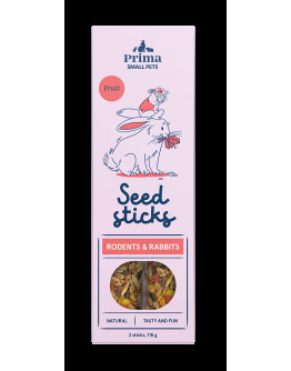 Fröstänger Frukt till kanin och gnagare - 2-pack